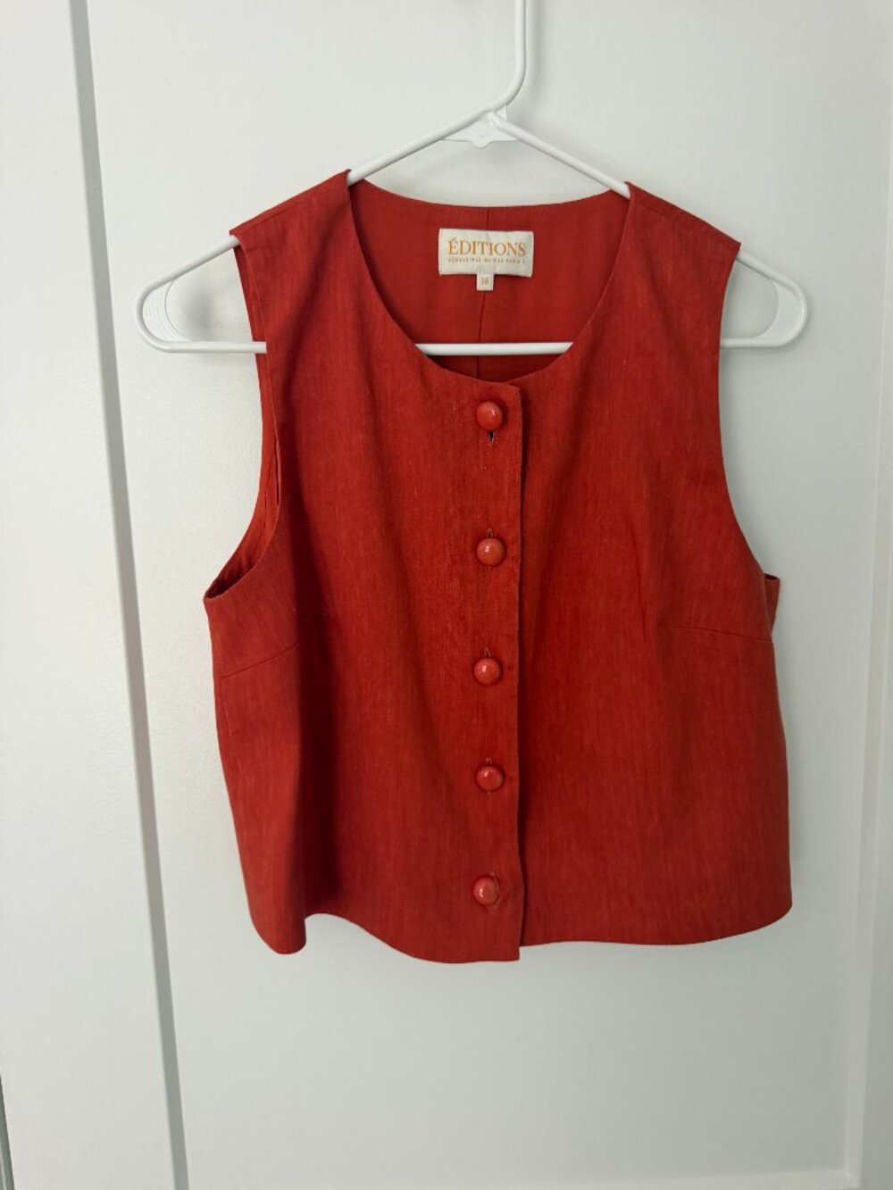 Sezane Editions Linen Shell - Picture 3 of 5